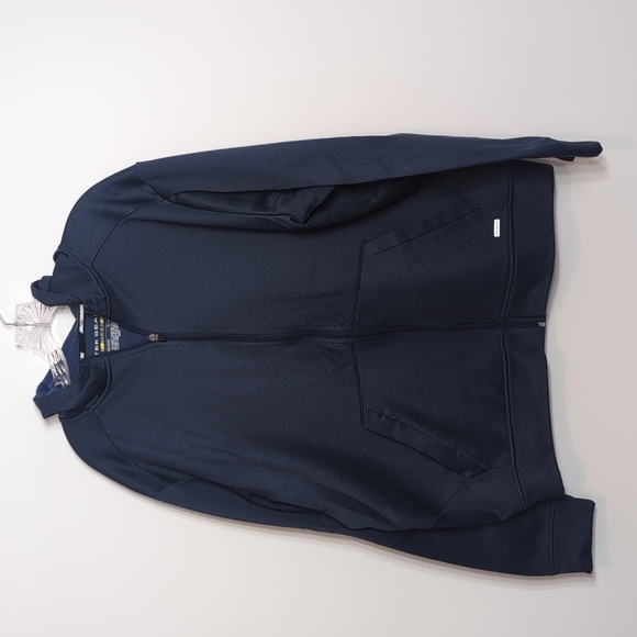 Tek Gear Blue Full Zipper Hoodie Sweatshirt - Picture 1 of 4